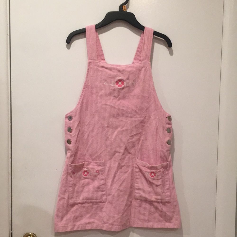 Pink flower dress